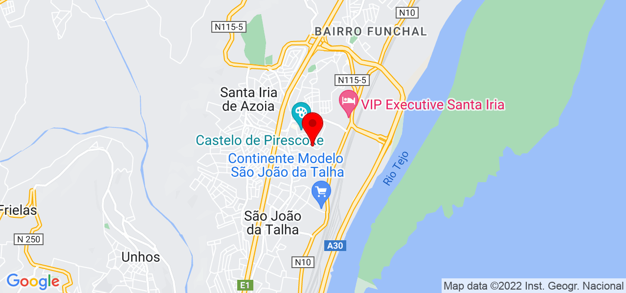 Esmeralda Louren&ccedil;o - Lisboa - Loures - Mapa