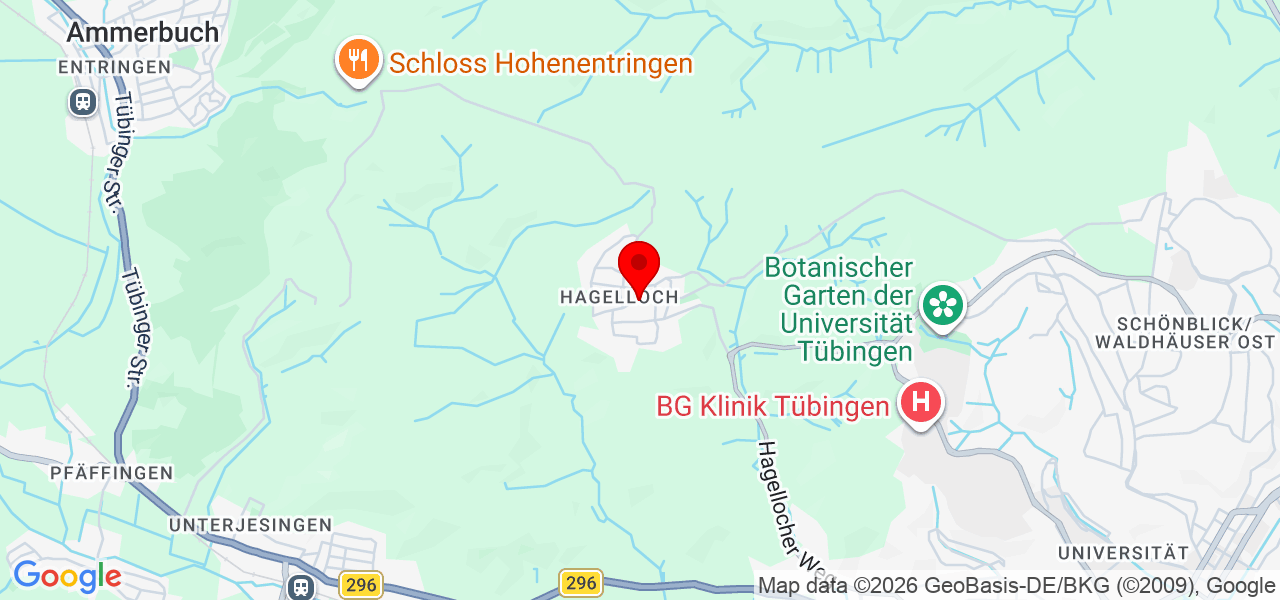 Robin - Baden-Württemberg - Tübingen - Karte