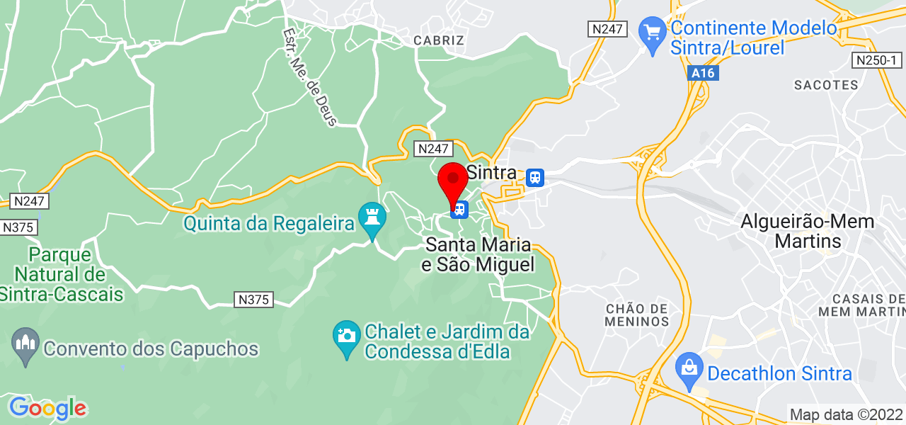 Leticia - Lisboa - Sintra - Karte