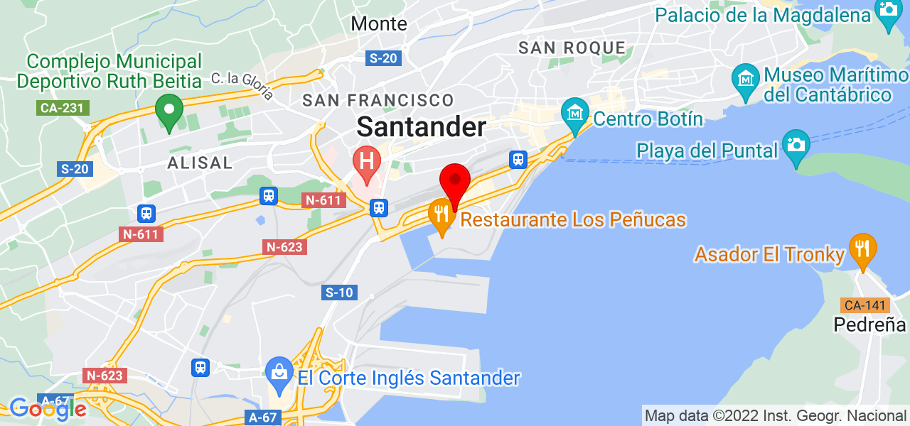 Kevin - Cantabria - Santander - Mapa