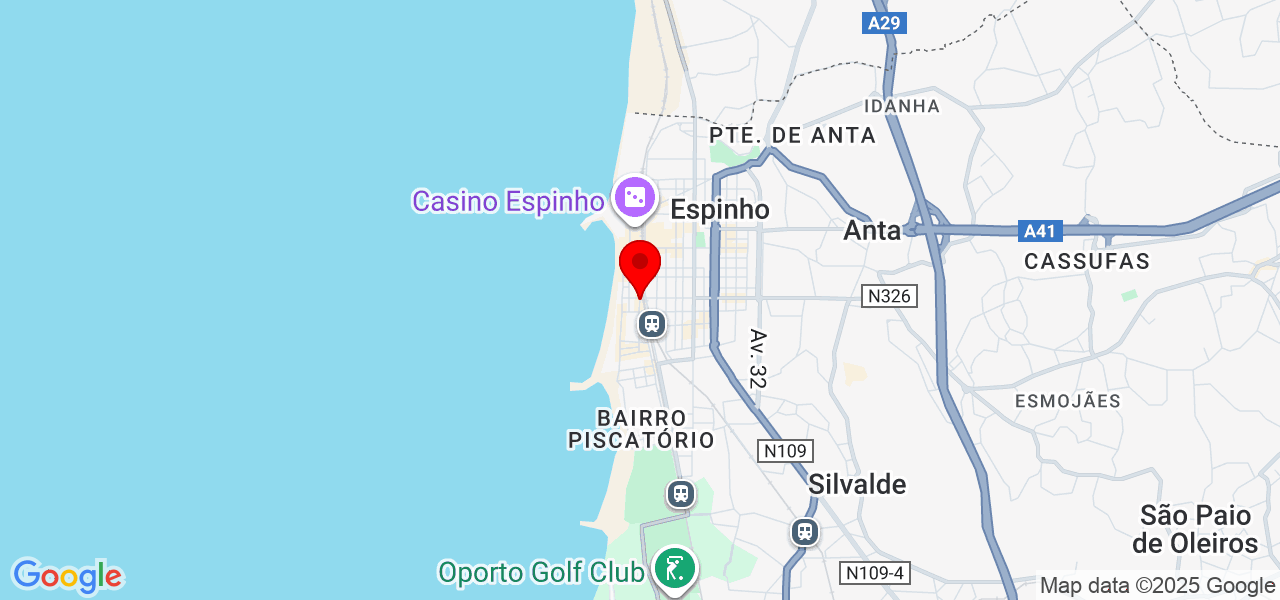 Nuno Duarte - Aveiro - Espinho - Map