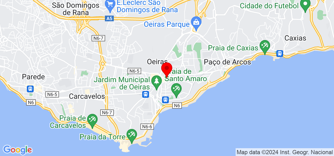 Marco Vasconcelos - Lisboa - Oeiras - Mapa