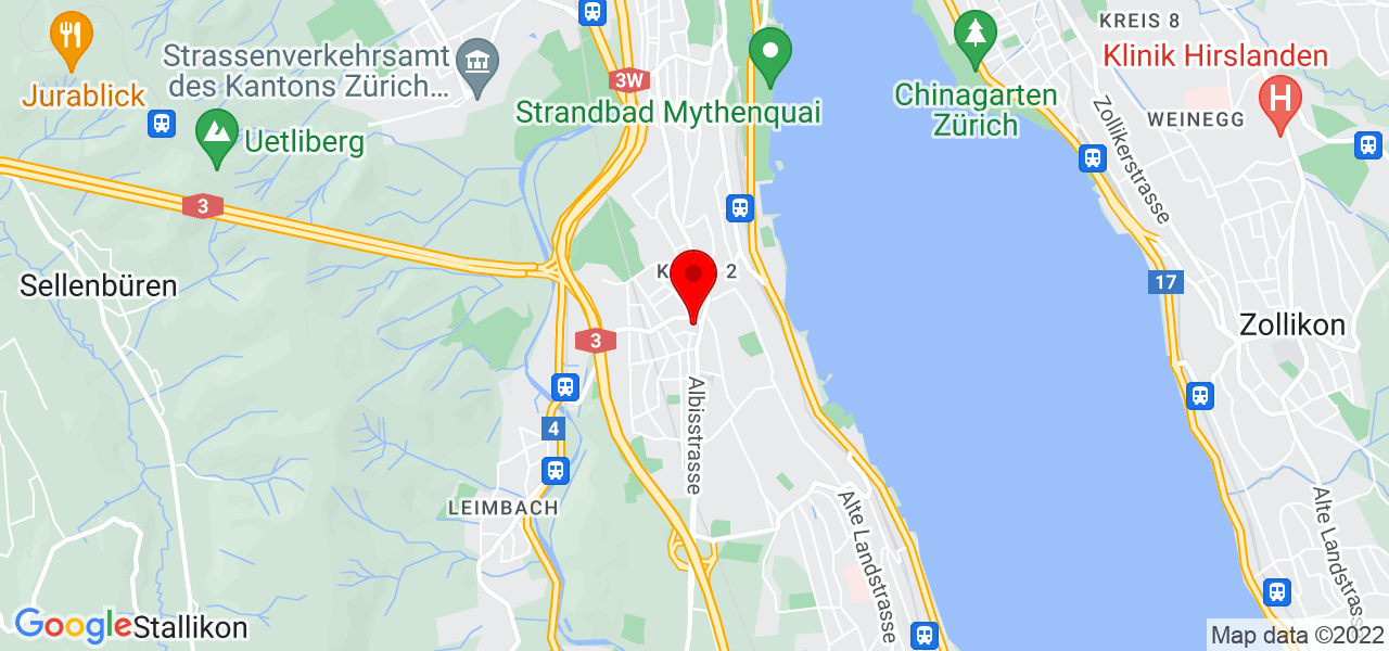 Privitera Bici - Zürich - Zürich - Karte