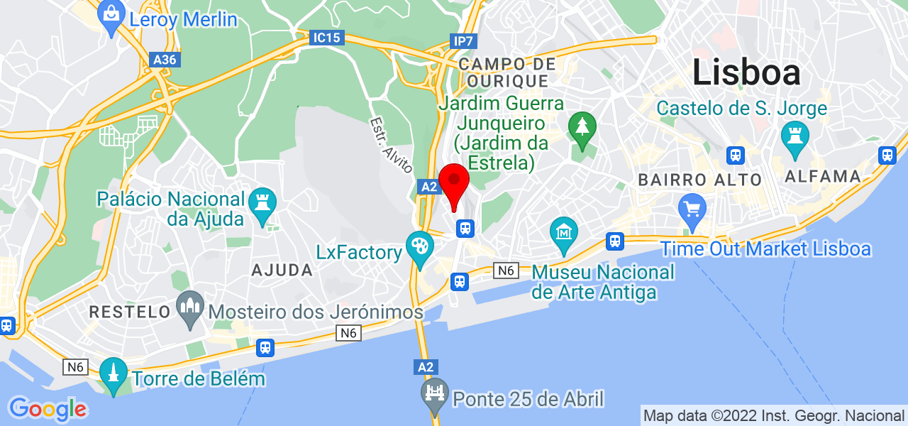 H&eacute;lder Silva - Lisboa - Lisboa - Mapa