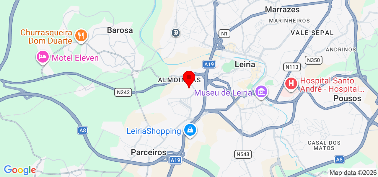 Francisco Rocha - Leiria - Leiria - Map