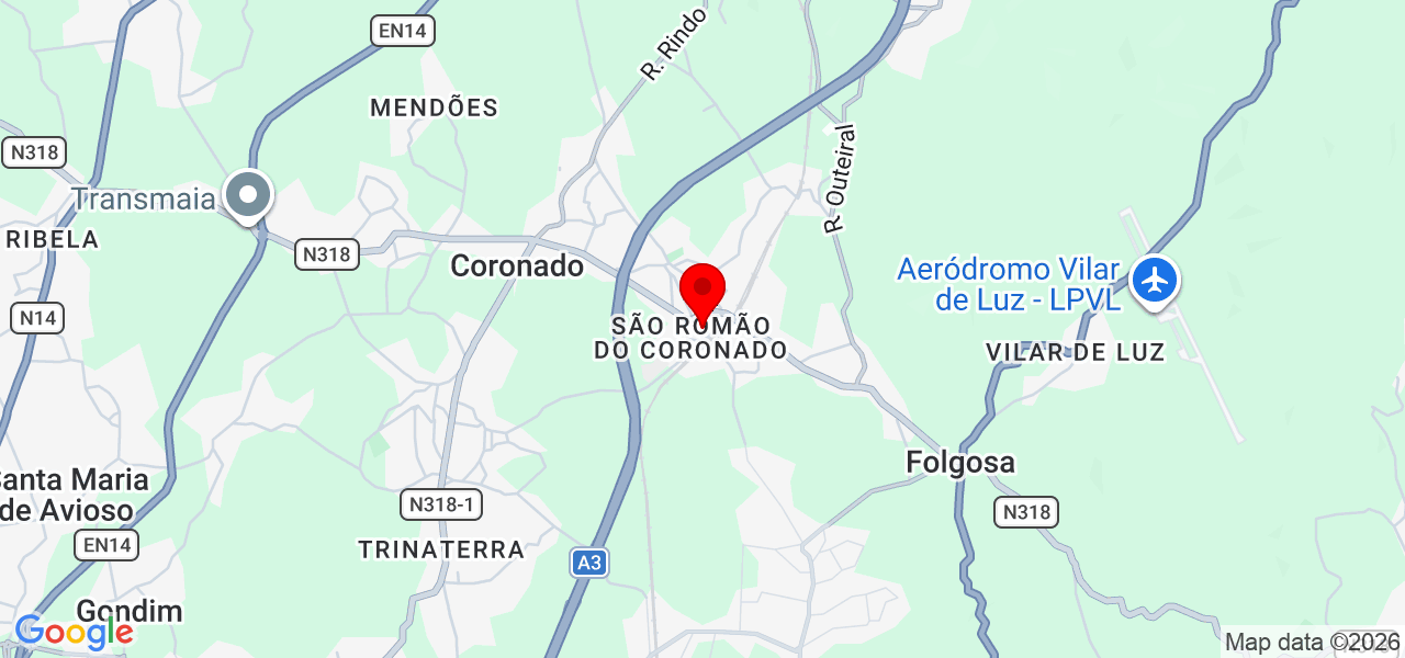 Gonçalo Almeida - Porto - Trofa - Mapa