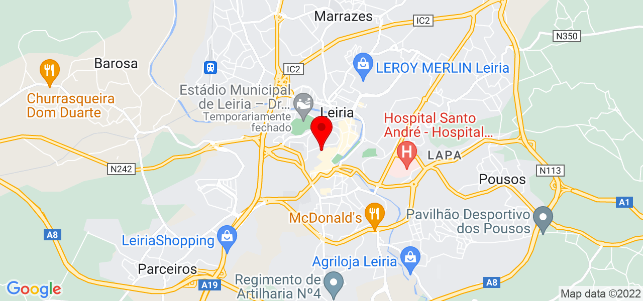 Ana Catarina - Leiria - Leiria - Mapa