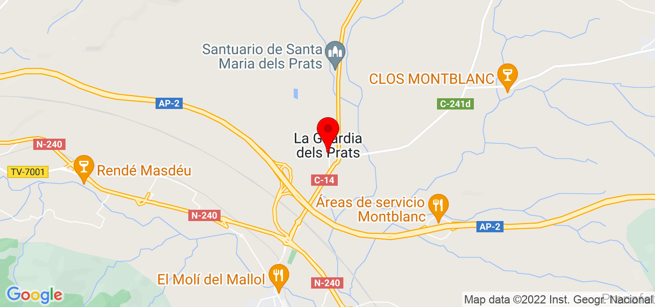 Limpiezas Jade - Cataluña - Montblanc - Mapa