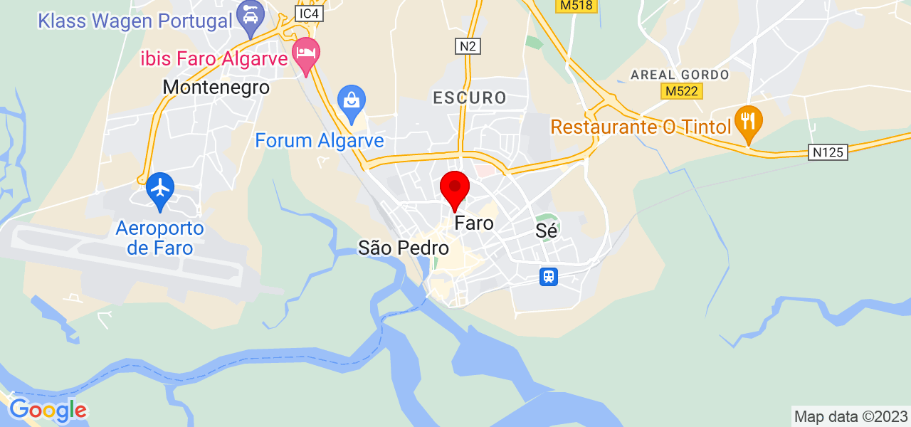 Henrique Oliveira - Faro - Faro - Mapa
