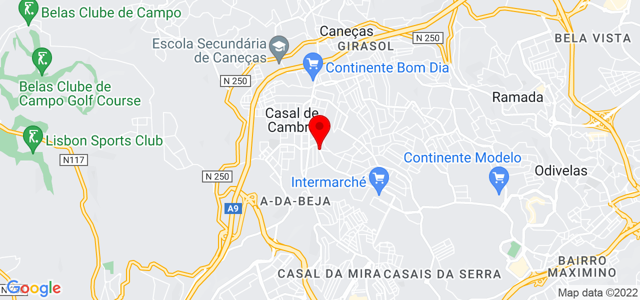Nélson Vaz - Lisboa - Sintra - Mapa