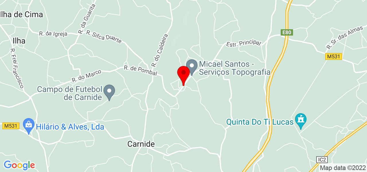 Micael Santos - Leiria - Pombal - Mapa