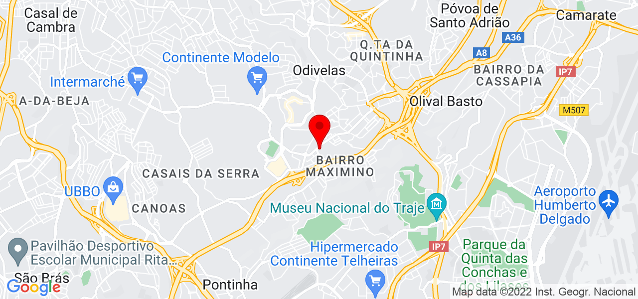 FAROL DO FUTURO UNIPESSOAL LDA - Lisboa - Odivelas - Mapa