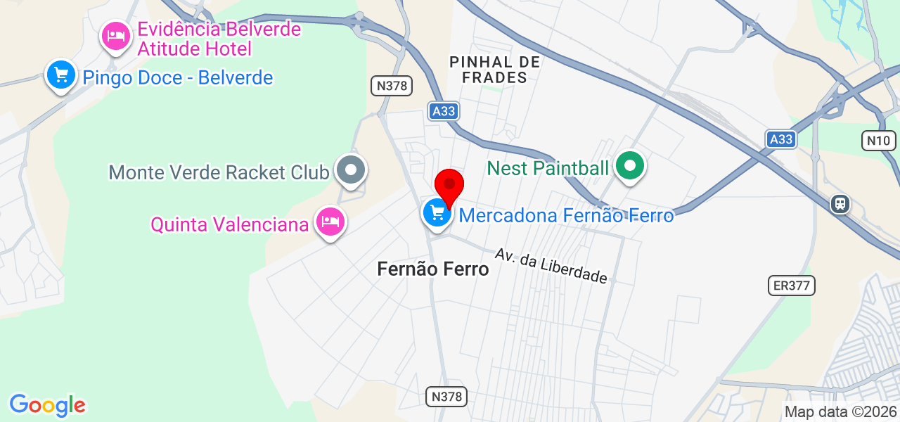 Copper - Setúbal - Seixal - Mapa