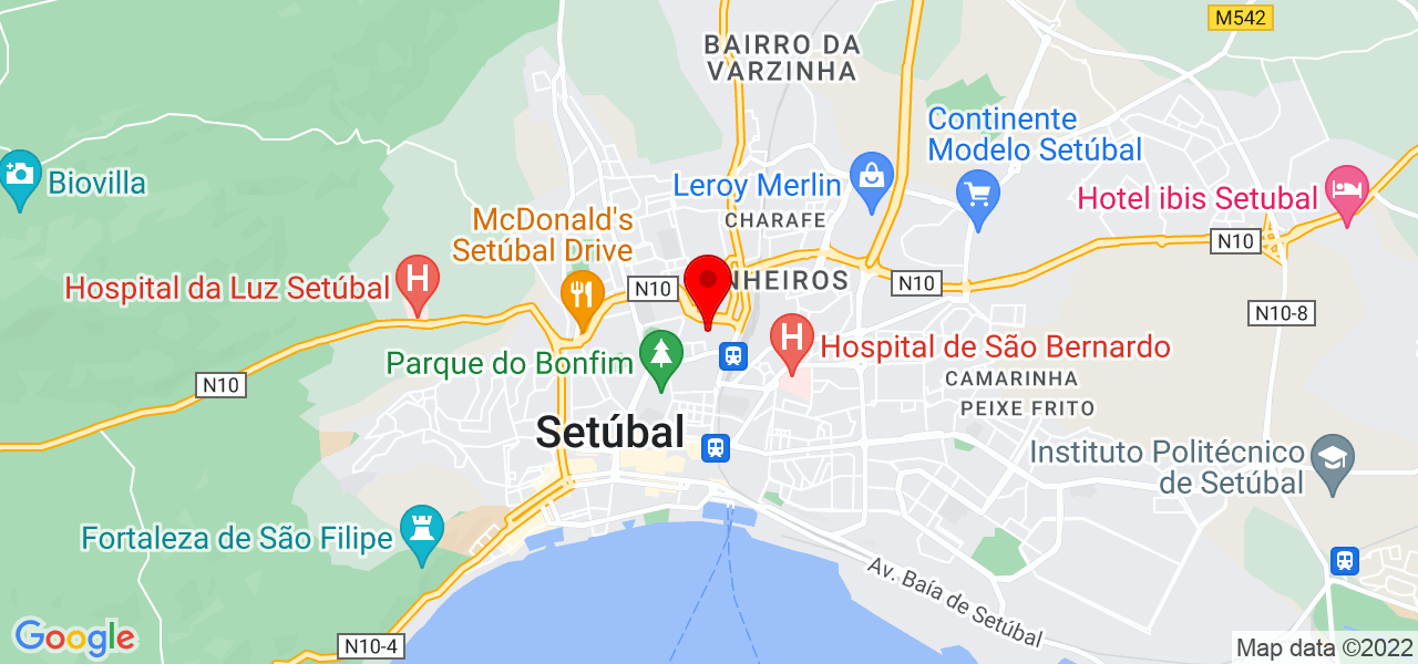Heleana Freitas - Setúbal - Setúbal - Mapa