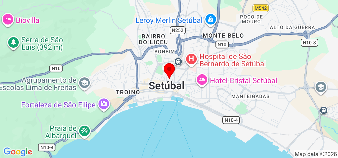 José Maurício Fotografia - Setúbal - Setúbal - Mapa