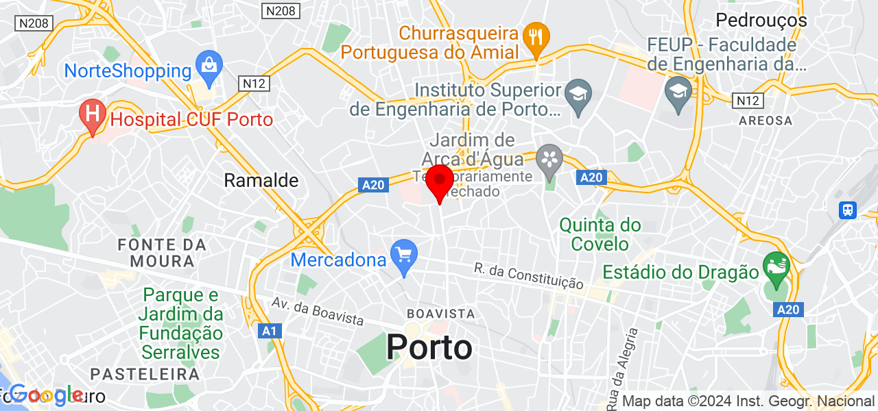 Inês Carvalho - Porto - Porto - Map