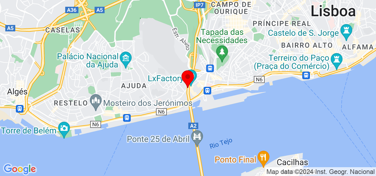 MCK - Audiovisuais e Produ&ccedil;&atilde;o de Eventos - Lisboa - Lisboa - Mapa