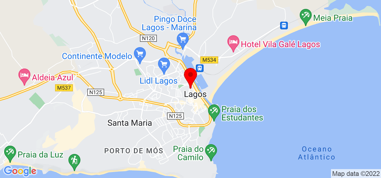 Leonardo André - Faro - Lagos - Mapa