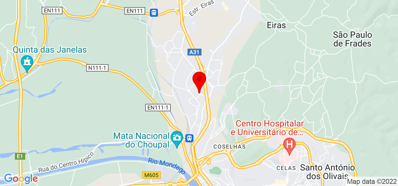 Controlo de pragas e desinfe&ccedil;&otilde;es - Coimbra - Coimbra - Mapa