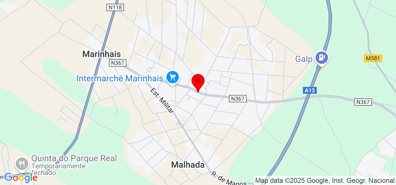 Andrea do Carmo Sanches - Santarém - Salvaterra de Magos - Mapa