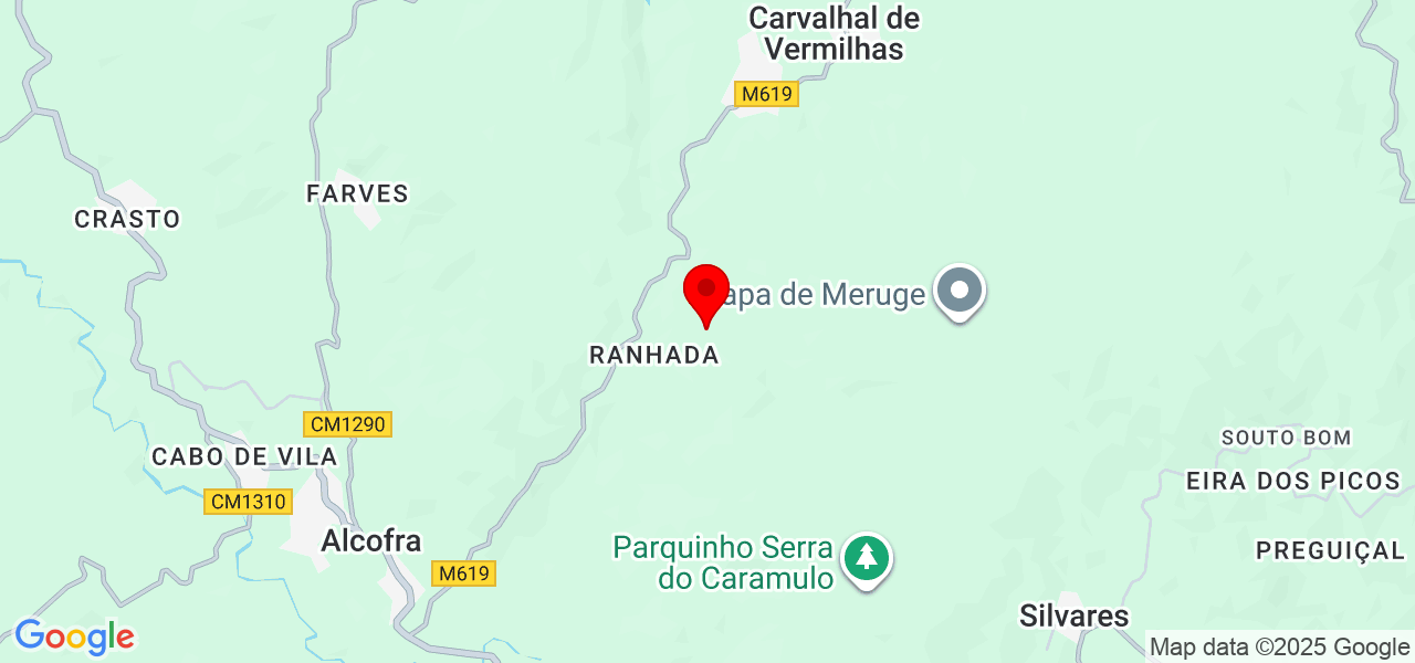 Paulo - Viseu - Vouzela - Map