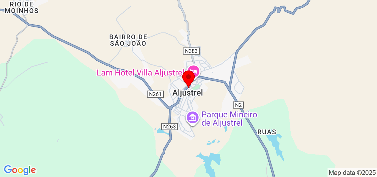 Alef souza de jesus - Beja - Aljustrel - Karte