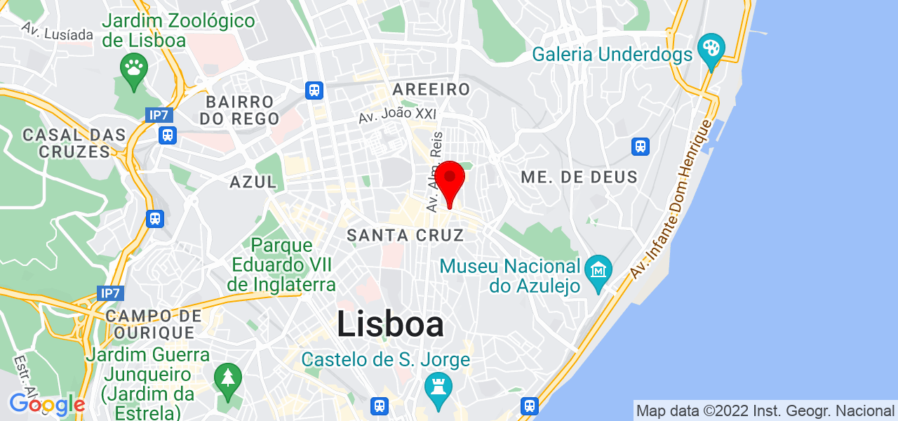 Godinho - Lisboa - Lisboa - Mapa