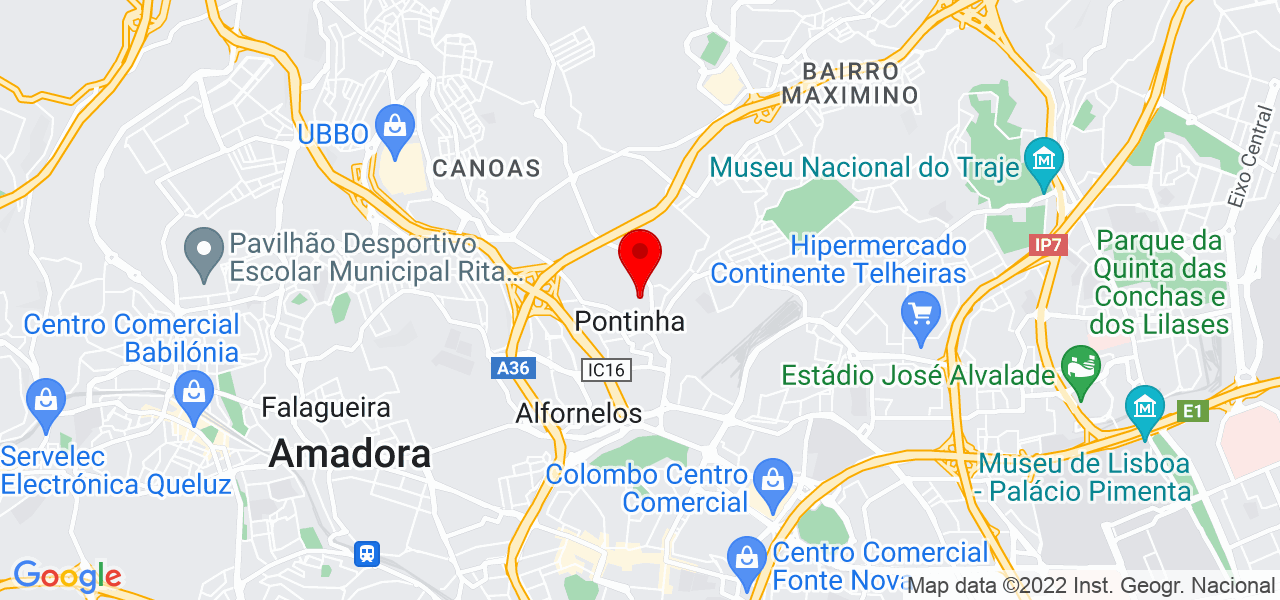 Lester - Lisboa - Odivelas - Mapa