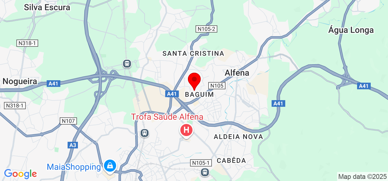 Filipa esteticista e maquilhadora - Porto - Valongo - Mapa