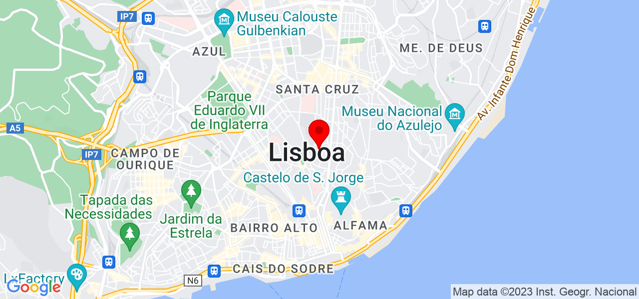 Leonardo Pinheiro - Lisboa - Lisboa - Mapa