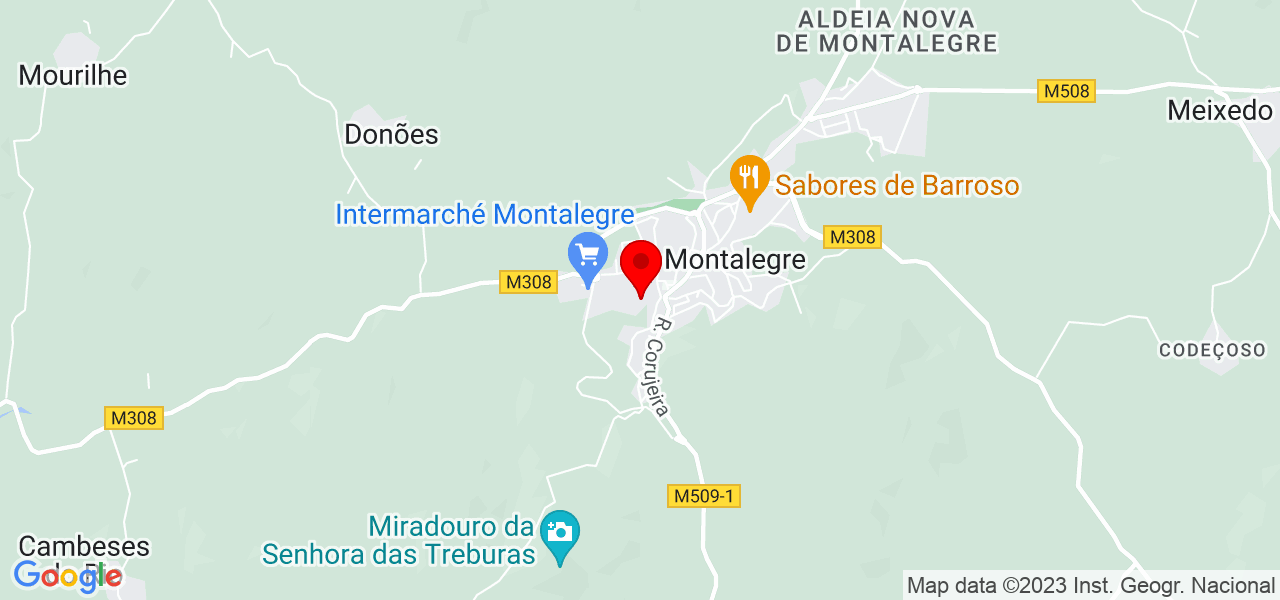 Xander Nox - Vila Real - Montalegre - Mapa