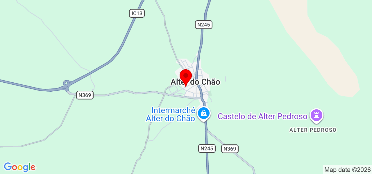 Cristina Lopes - Portalegre - Alter do Chão - Mapa