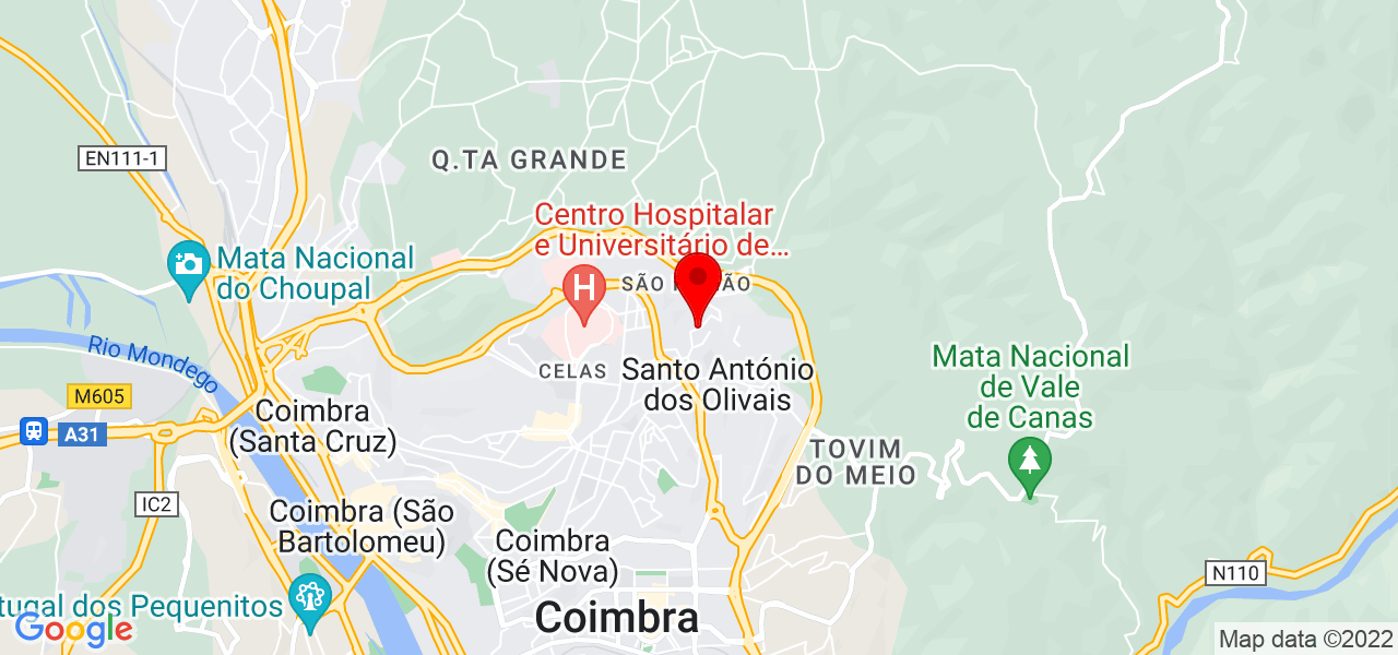 Pedro Sousa - Coimbra - Coimbra - Mapa