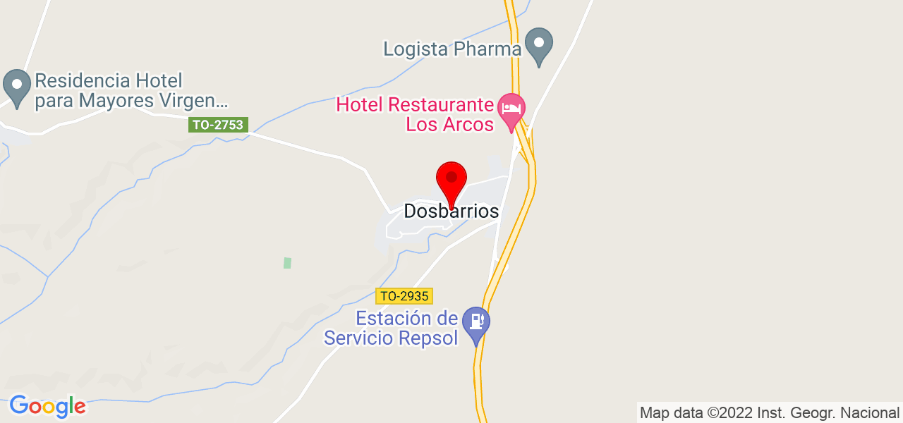 FreakyArts Producciones - Castilla-La Mancha - Dosbarrios - Mapa