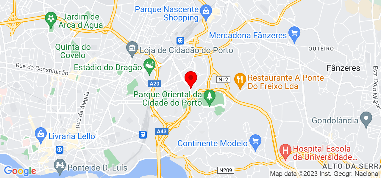 Pratica Solu&ccedil;&otilde;es em servi&ccedil;os - Porto - Porto - Mapa
