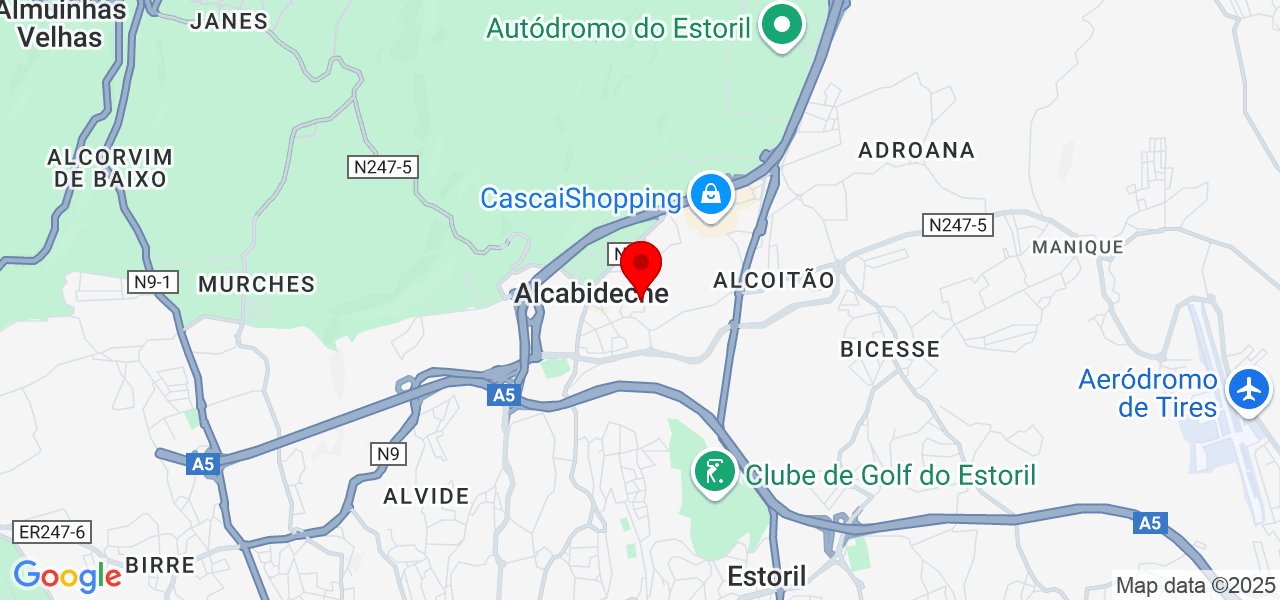 Pascal - Lisboa - Cascais - Mapa
