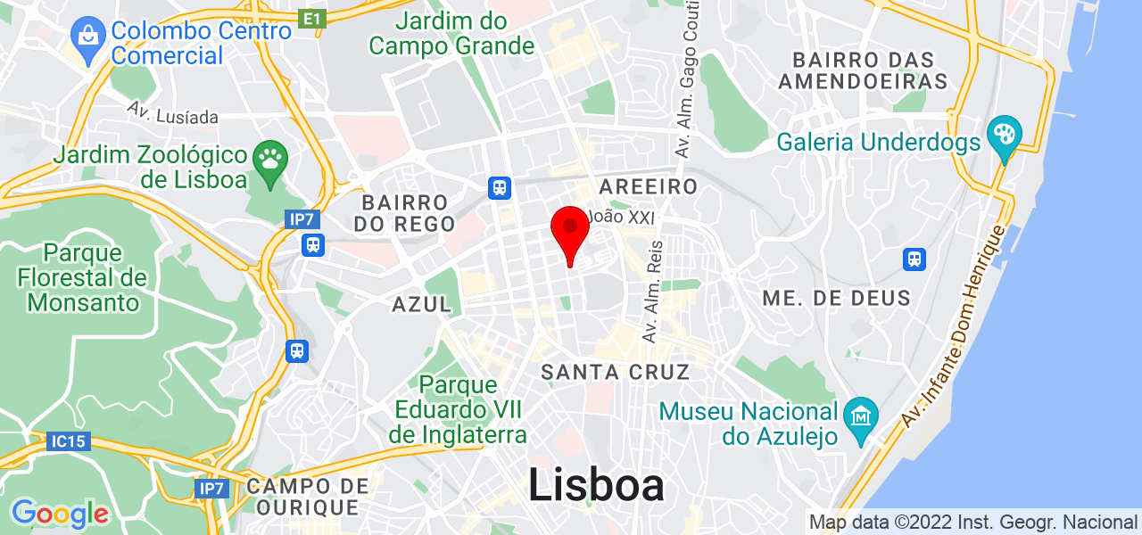 Gon&ccedil;alo Casc&atilde;o - Lisboa - Lisboa - Mapa