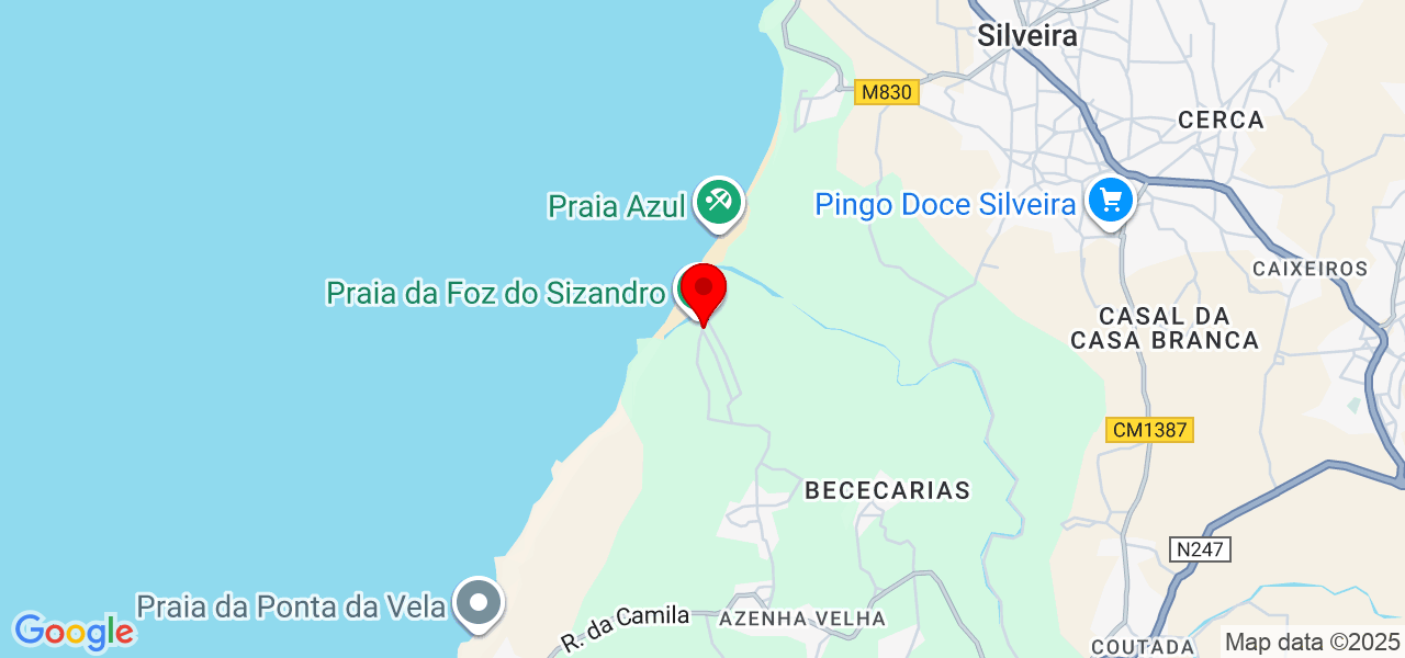 Oliveira - Lisboa - Torres Vedras - Carte