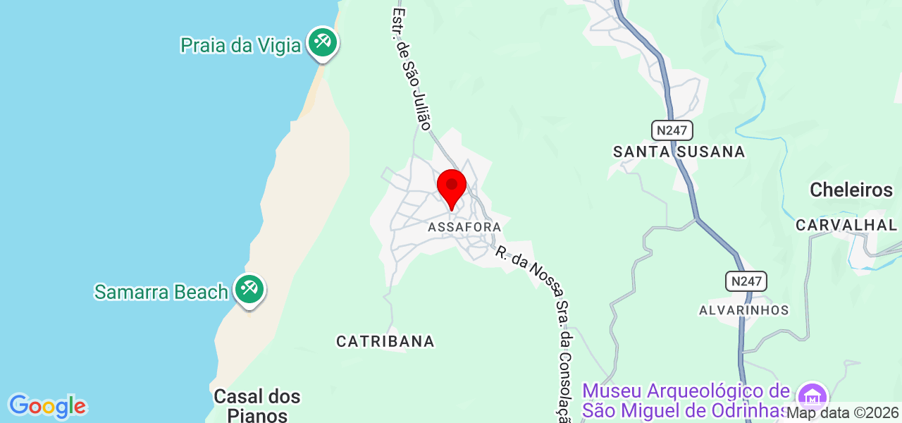 Coradini construções. - Lisboa - Sintra - Map