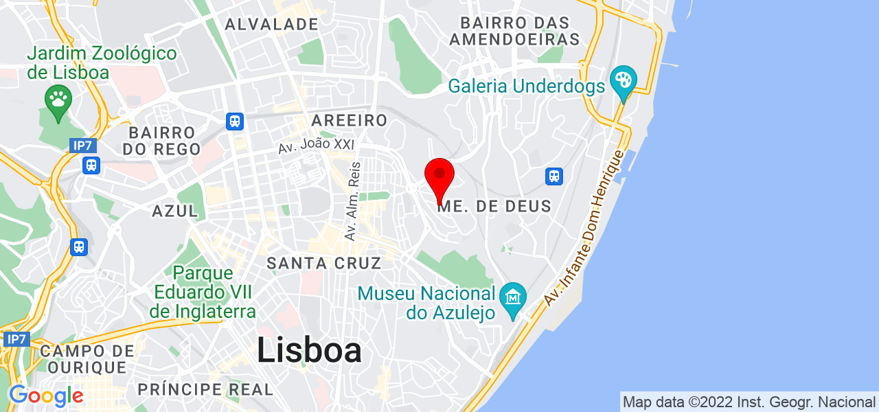 B&aacute;rbara Regadas - Lisboa - Lisboa - Mapa