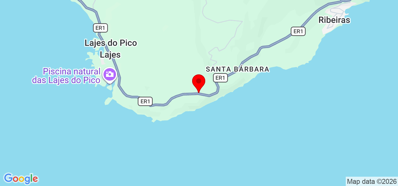 Zack Silva - Açores - Lajes do Pico - Mapa