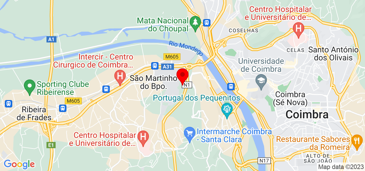 Beatriz Correia - Coimbra - Coimbra - Mapa