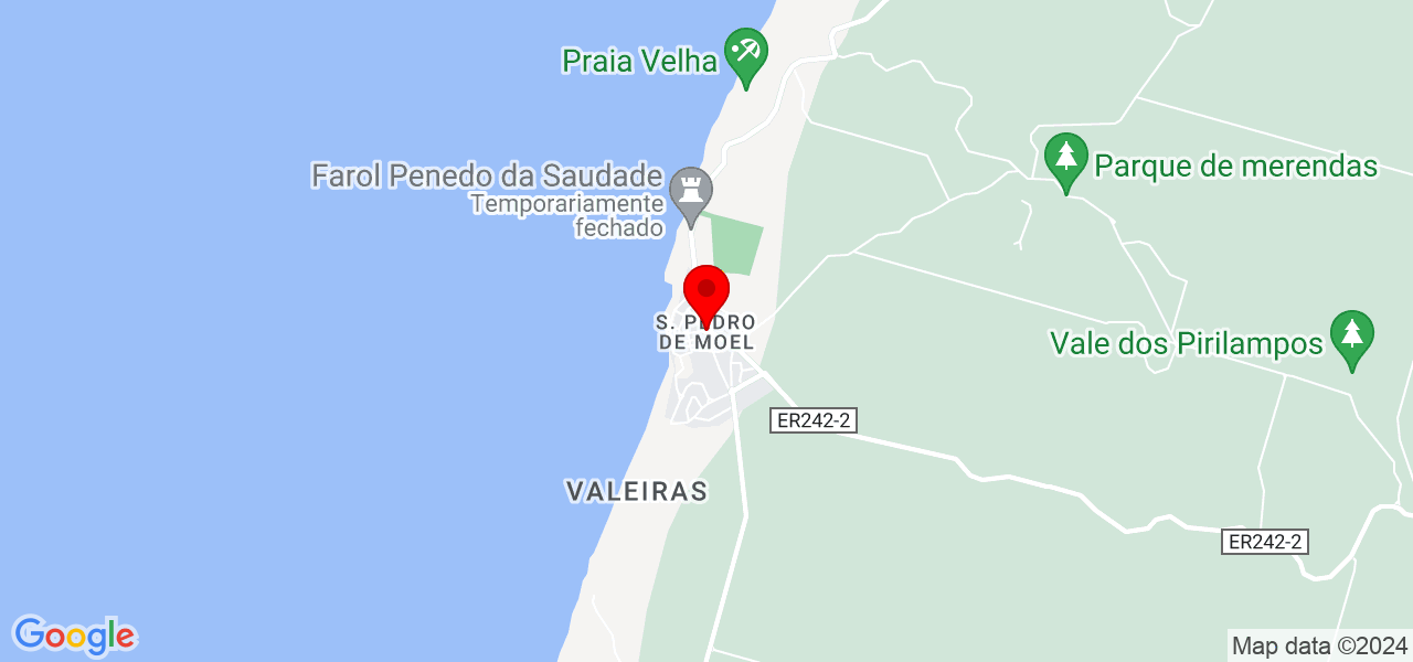 Construções e remodelação - Leiria - Marinha Grande - Mapa