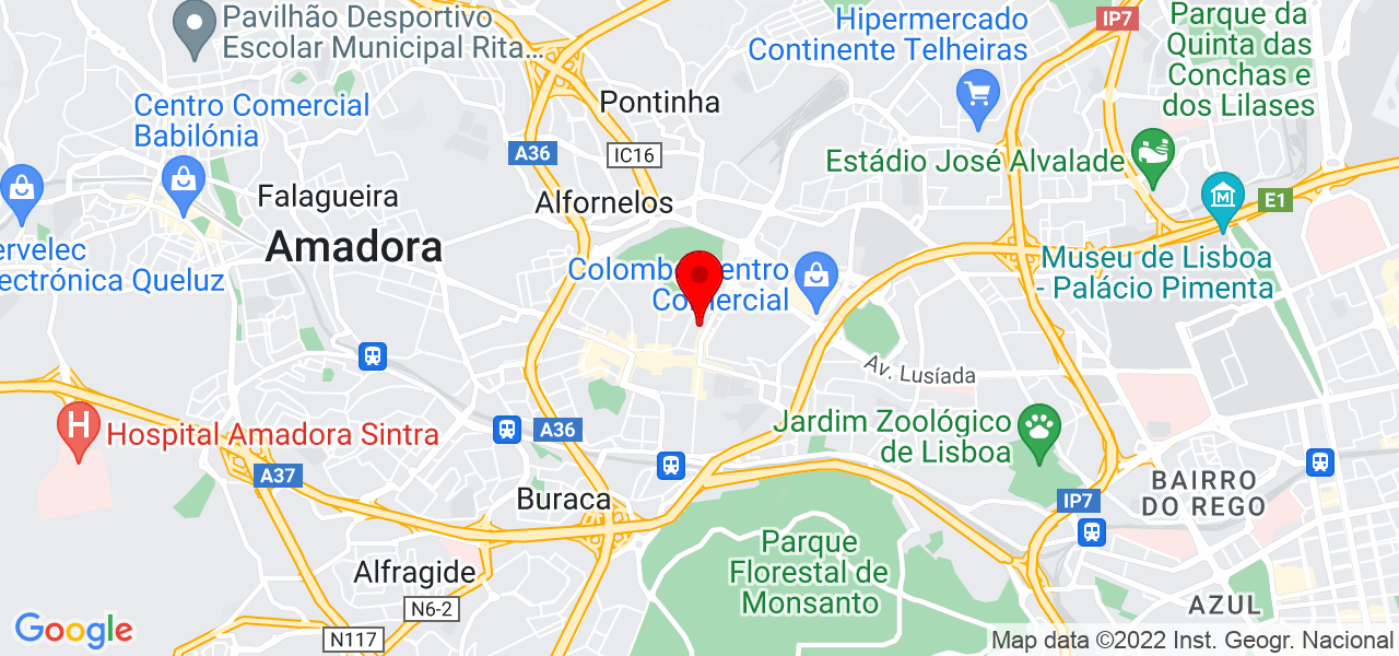 Nathalia Lima - Lisboa - Lisboa - Mapa