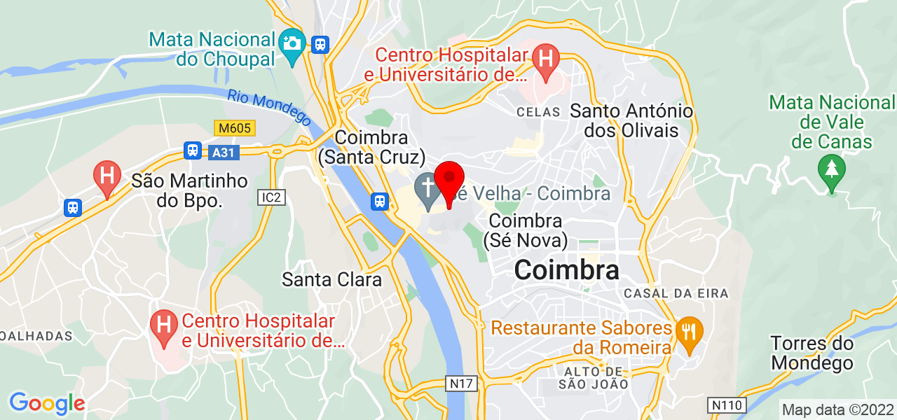 Maria Gardenia - Coimbra - Coimbra - Mapa