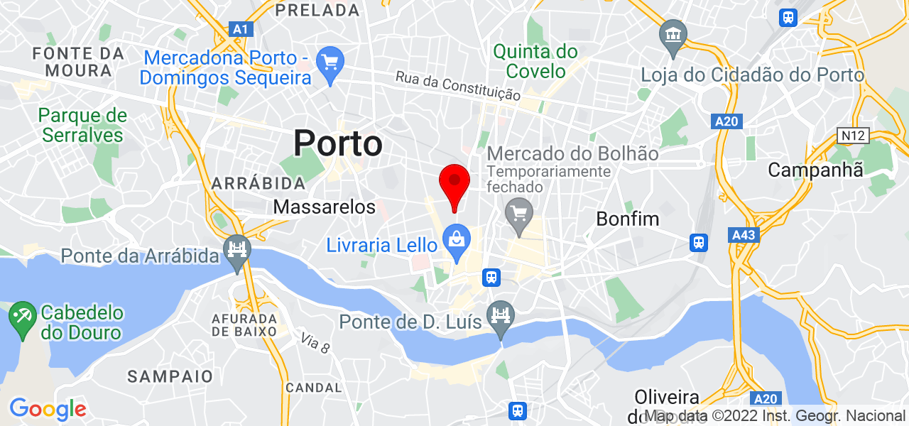Raul - Porto - Porto - Mapa