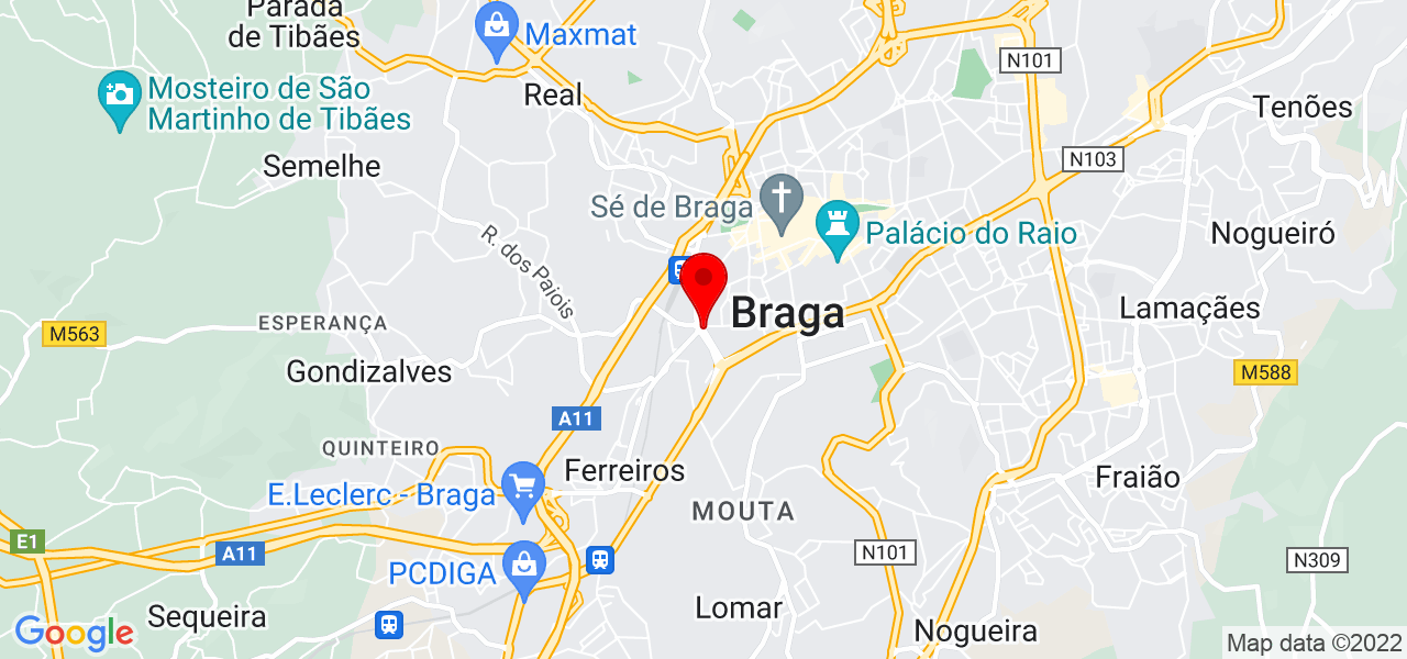 Adam - Braga - Braga - Mapa