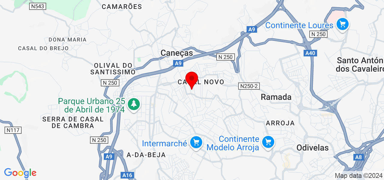 Nuno Verganista Martins - Lisboa - Odivelas - Map