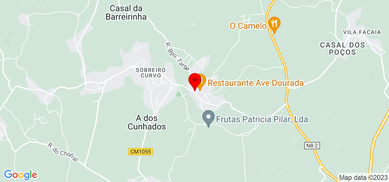 Cl&aacute;udia Santos Hospedagem Domiciliar - Lisboa - Torres Vedras - Mapa
