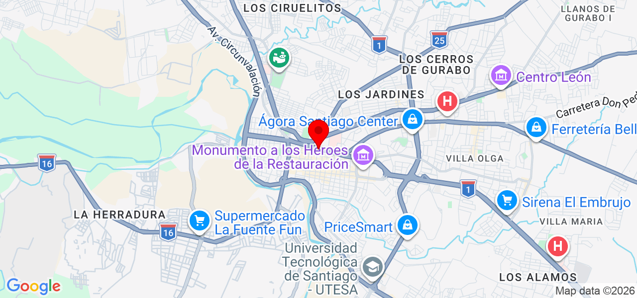Abi accesorios - Santiago - Santiago - Mapa